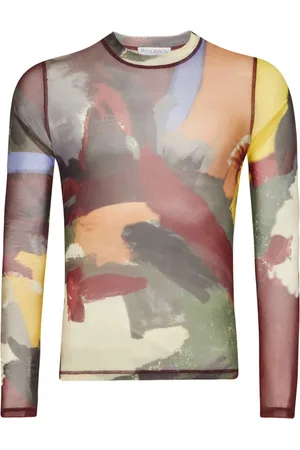 J.W.Anderson Oberteil mit abstraktem Print