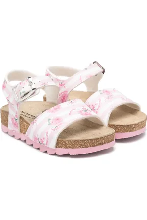 MONNALISA Sandalen mit Rosen-Print