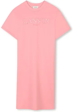 Lanvin Kleid mit Logo-Patch