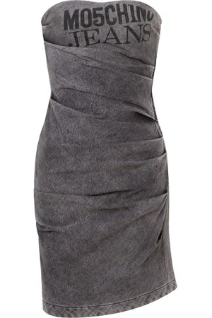 Moschino Kleid mit Logo-Print