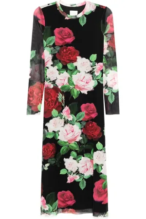 JOHNNY WAS Lolia Mesh-Kleid