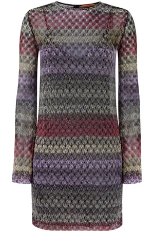 Missoni Kleid aus Zickzackstrick