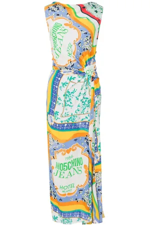 Moschino Midikleid mit Print