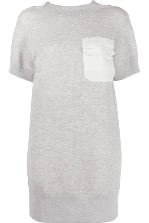 SACAI Minikleid mit Brusttasche