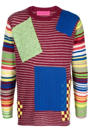 THE ELDER STATESMAN Patchwork-Pullover