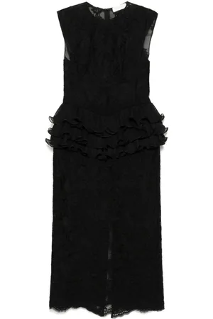 ZIMMERMANN Rüschenkleid mit Spitze