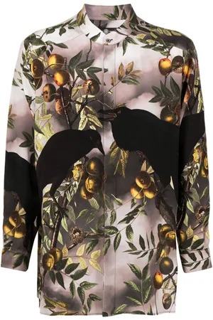 Edward Crutchley Hemd mit Blumen-Print
