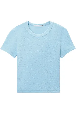 Alexander Wang T-Shirt mit Logo-Jacquard