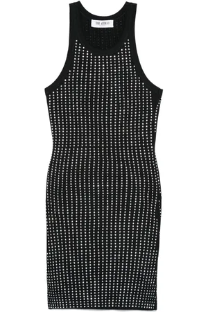 The Attico Minikleid mit Strass