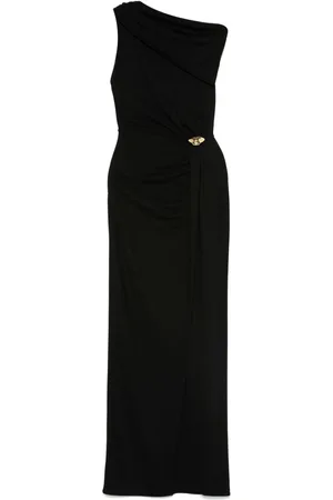 Elisabetta Franchi Asymmetrisches Jersey-Maxikleid