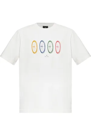 Paul Smith T-Shirt mit Wheels-Print