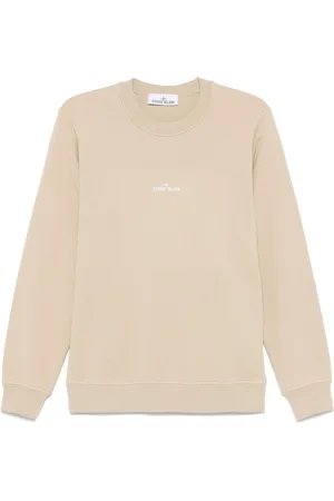 Stone Island Sweatshirt mit Logo-Print