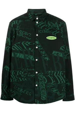 Iceberg Hemd mit Logo-Print