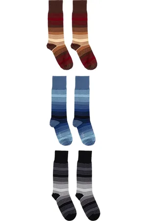 Paul Smith Gestreifte Socken (3er-Pack)