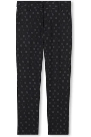 Karl Lagerfeld Festliche Hose mit Monogramm-Logo