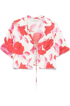 BLUMARINE Hemd mit Blumen-Print