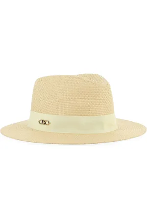 Michael Kors Sonnenhut mit Logo-Schild