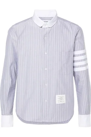 Thom Browne Gestreiftes 4-Bar Hemd