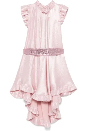 MONNALISA Kleid in Metallic-Optik