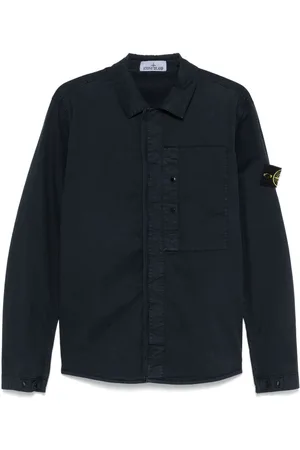 Stone Island Hemd mit Kompass-Patch