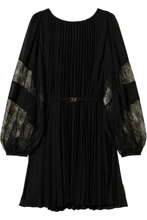 Twin-Set Georgette-Minikleid mit Falten