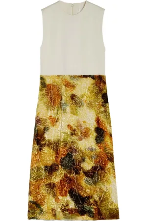 Jil Sander Midikleid aus Jacquard