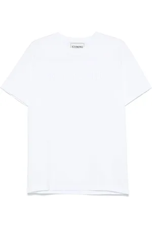 Iceberg T-Shirt mit Logo-Stickerei