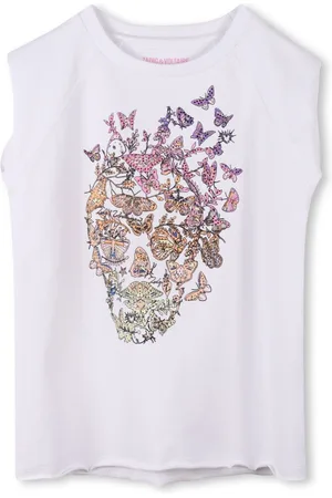 Zadig & Voltaire Tanktop mit Schmetterling-Print