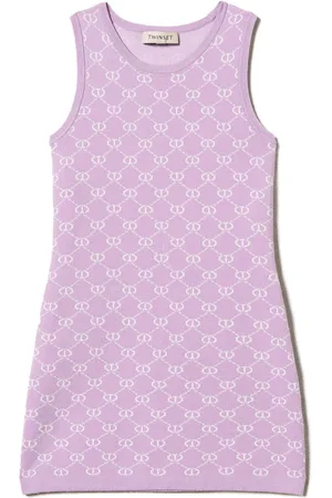 Twin-Set Kleid mit Logo
