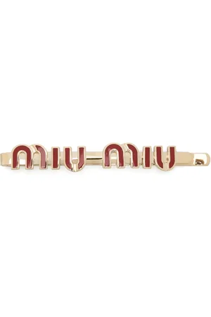Miu Miu Emaillierte Haarspange