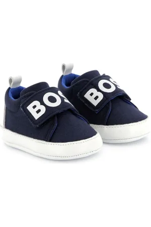 HUGO BOSS Slipper mit Logo-Print