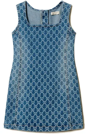 Twin-Set Jeanskleid mit Monogramm