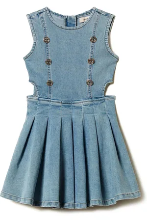 Twin-Set Kleid mit gravierten Knöpfen