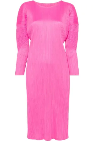 PLEATS PLEASE ISSEY MIYAKE Plissiertes Midikleid