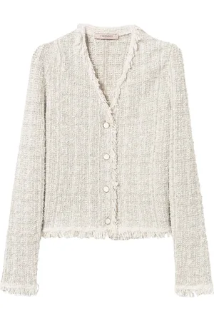 Twin-Set Tweed-Jacke aus Lurex