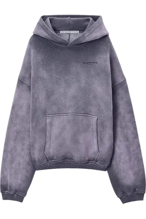 Alexander Wang Hoodie mit Strassverzierung
