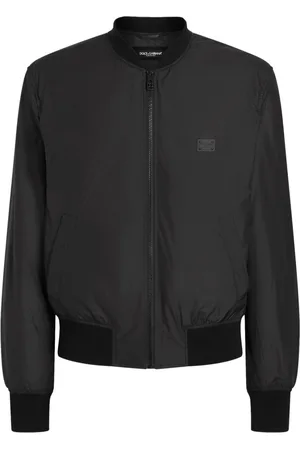 Dolce & Gabbana Bomberjacke mit Logo-Schild
