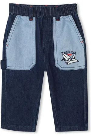 Kenzo Jeans in Colour-Block-Optik