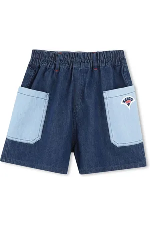 Kenzo Jeans-Shorts mit Logo-Stickerei
