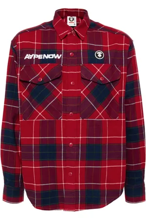 A Bathing Ape Kariertes Hemd