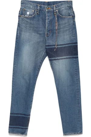 MASTERMIND Jeans mit Streifendetail