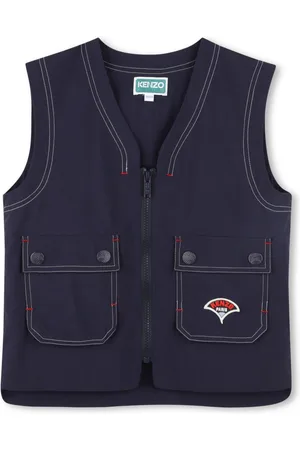 Kenzo Weste mit Logo-Patch