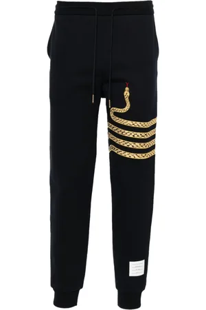 Thom Browne Jogginghose mit Schlangenstickerei