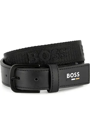 HUGO BOSS Gürtel mit Logo-Print