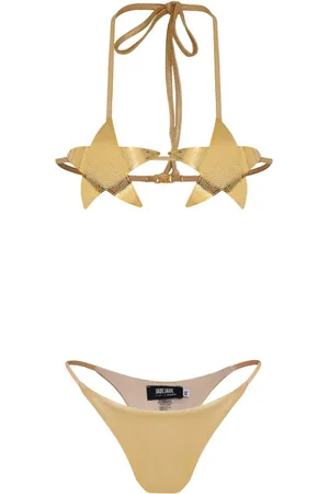 AMIR SLAMA Bikini mit Sterndetail