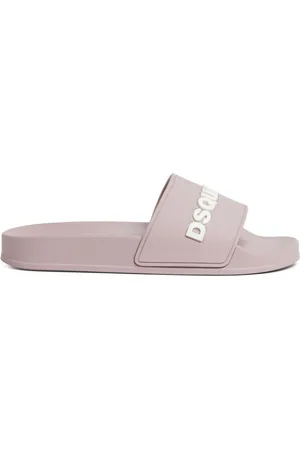 Dsquared2 Pantoletten mit Logo-Prägung