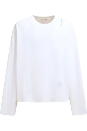 Marni T-Shirt mit Logo-Stickerei