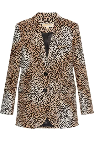 Michael Kors Blazer mit Geparden-Print