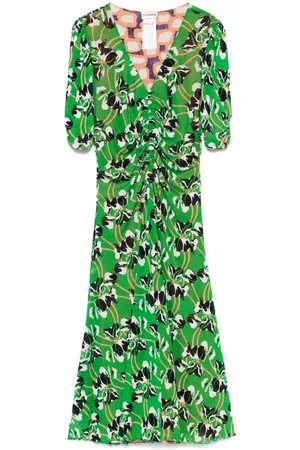 Diane von Furstenberg Koren Midikleid