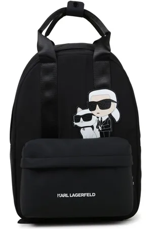 Karl Lagerfeld Rucksack mit Ikon Karl & Choupette-Applikation